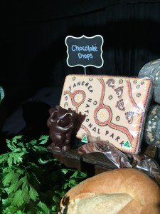 Aboriginal Art chocolate Slab, 750 gm of chocolate