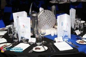 Chocolate Drops supplied chocolates for the side plates of each table setting at the WA Youth Awards 2016